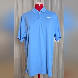 Nike DRI-FIT Polo Shirt | Men's Medium | Powder Blue